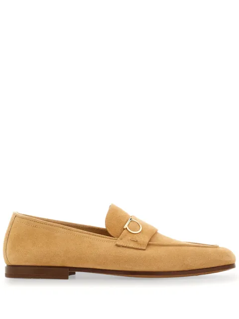 Ferragamo Gancini-charm leather mocassin loafers