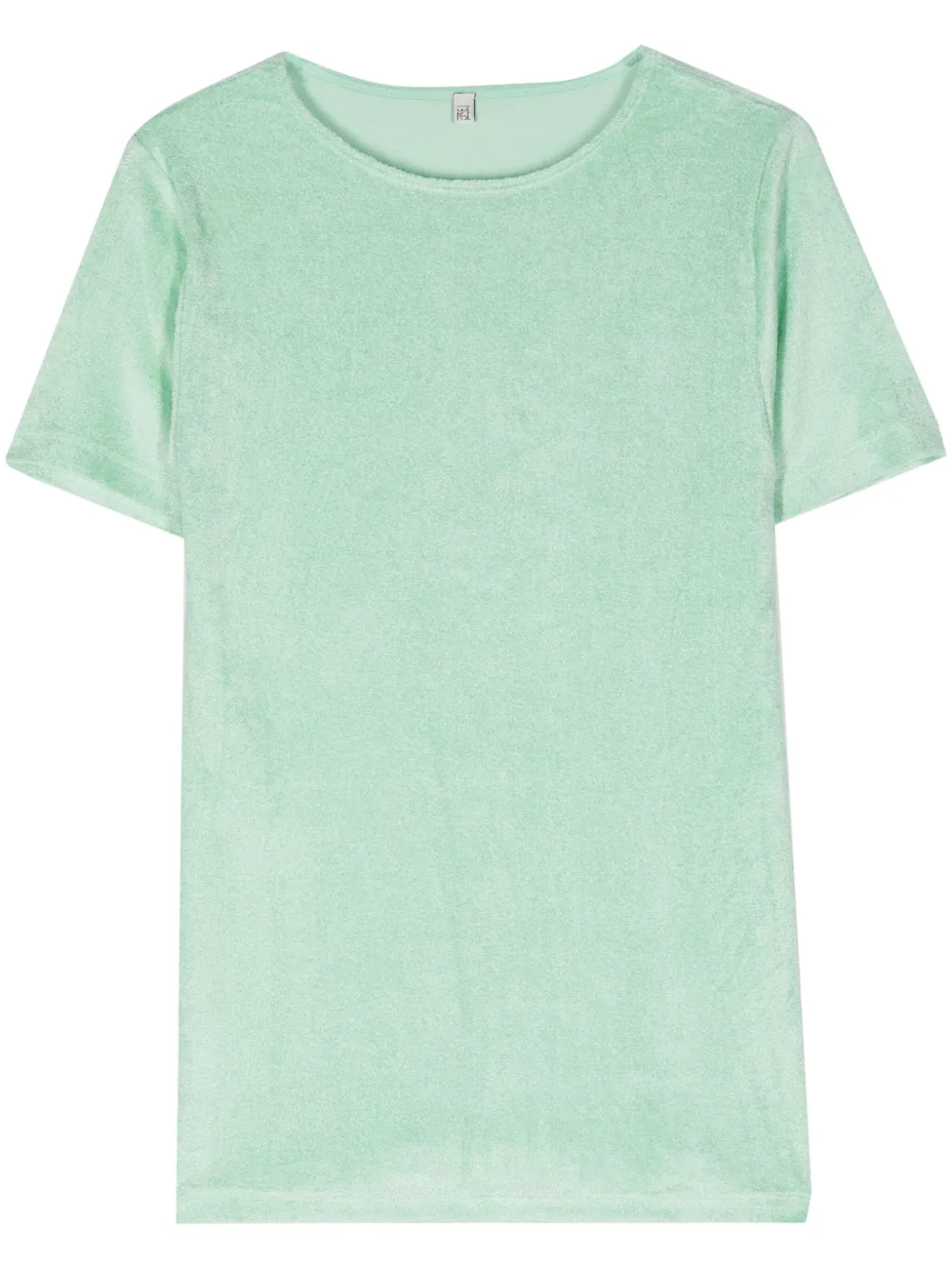 Baserange Terry-cloth T-shirt In Green