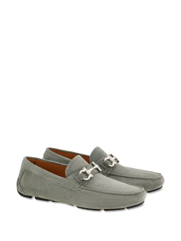 Ferragamo suede shoes deals