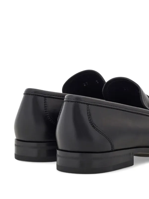 Ferragamo ガンチーニ レザーローファー | ブラック | FARFETCH JP