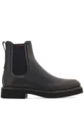 Ferragamo leather Chelsea boots - Black