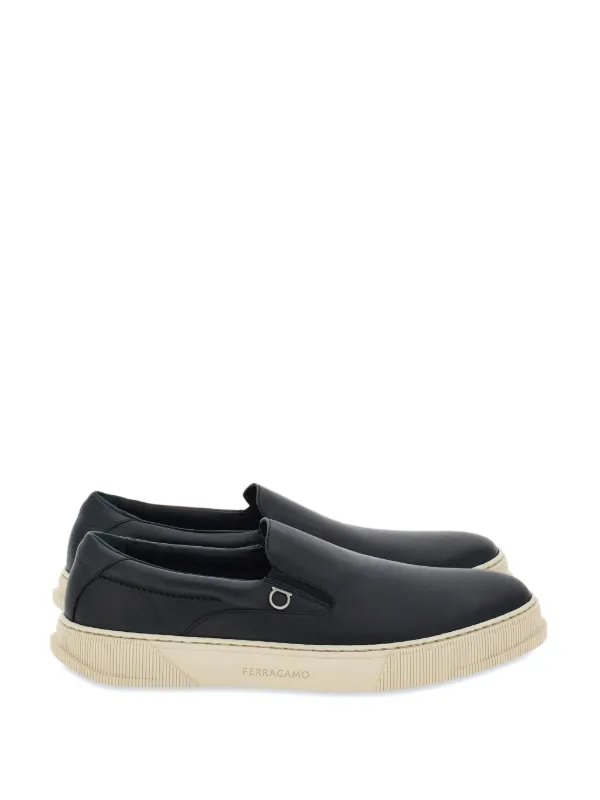 Moccasin with Gancini ornament - Men | Ferragamo