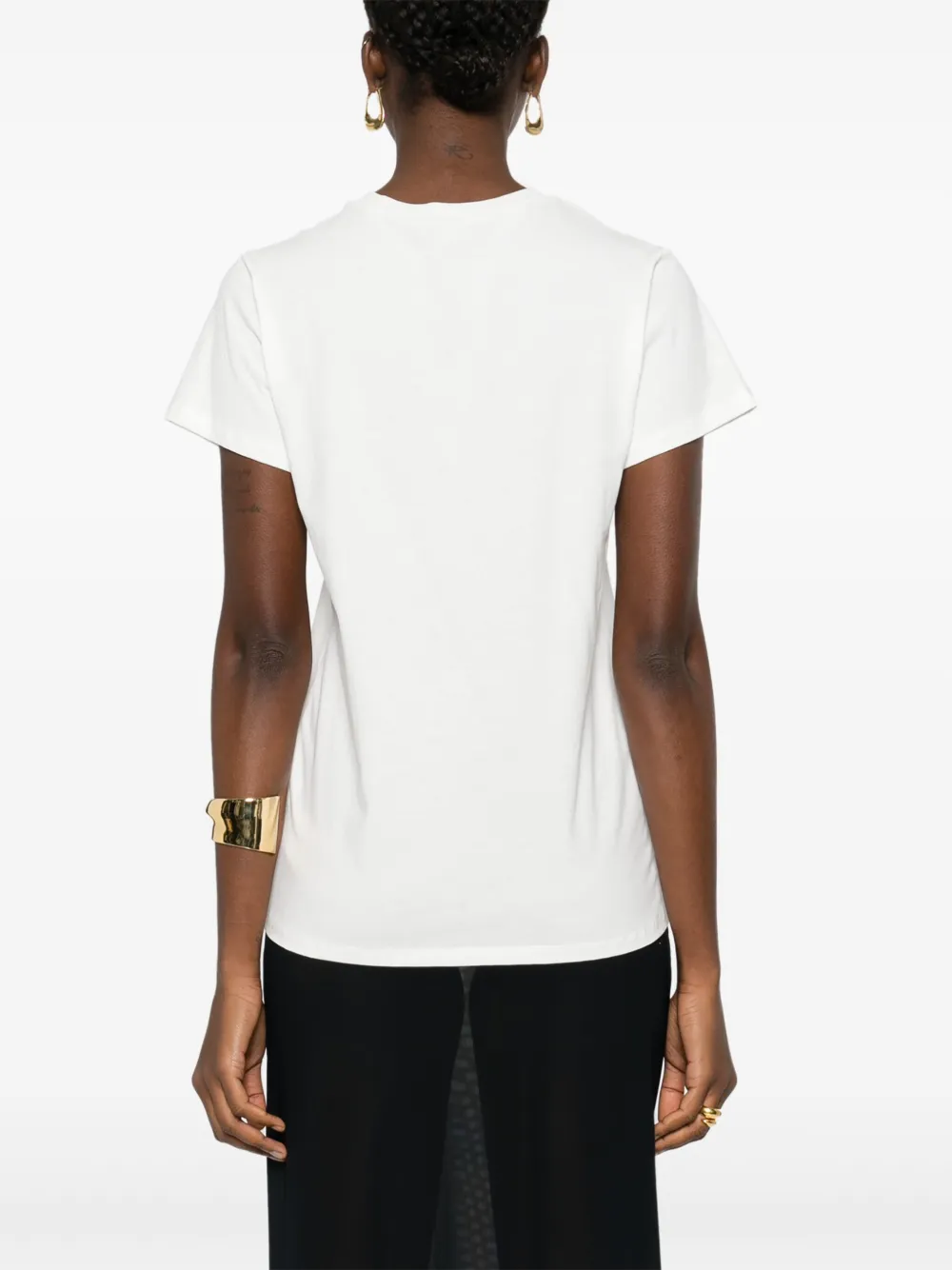 Shop Baserange Crew-neck T-shirt In Neutrals