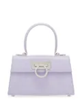 Ferragamo Iconic patent-leather tote bag - Purple