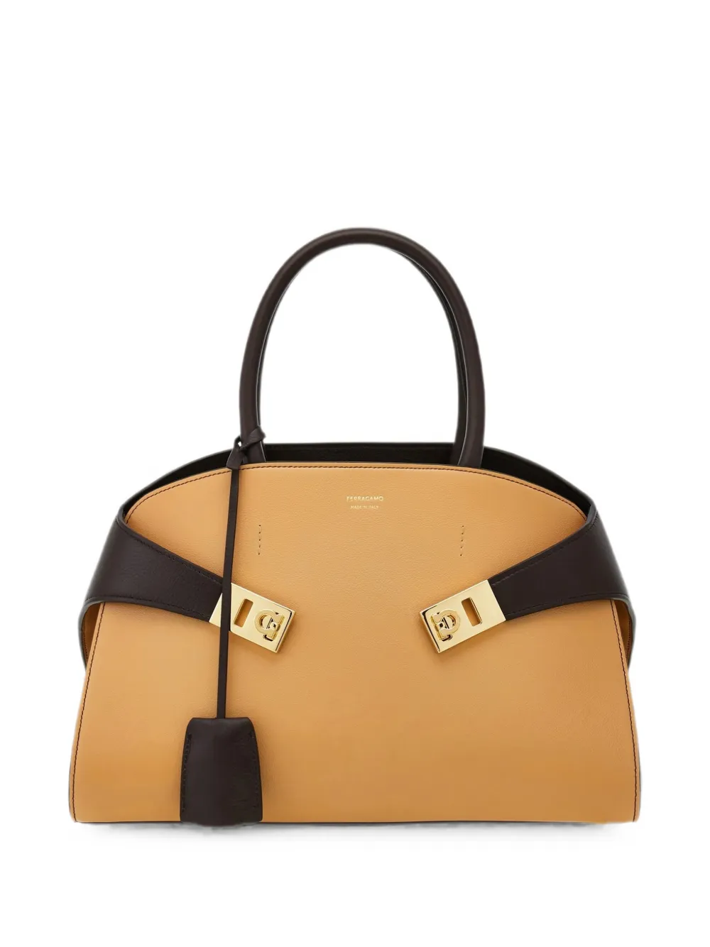 Ferragamo Hug medium shopper Beige