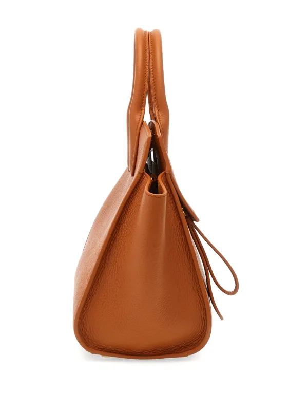 Ferragamo Studio Soft レザーハンドバッグ S | ブラウン Ferragamo Studio Soft レザーハンドバッグ S | ブラウン