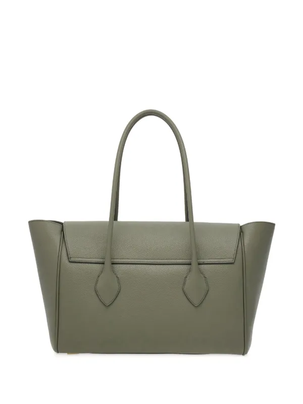 Ferragamo East／West レザートートバッグ | グレー | FARFETCH JP