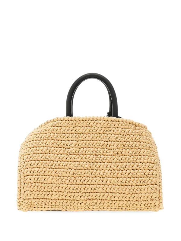 【送料&関税込】Ferragamo Camel Raffia Small Tt Sign Shoppin Moccasin with Gancini ornament - Men | Ferragamo