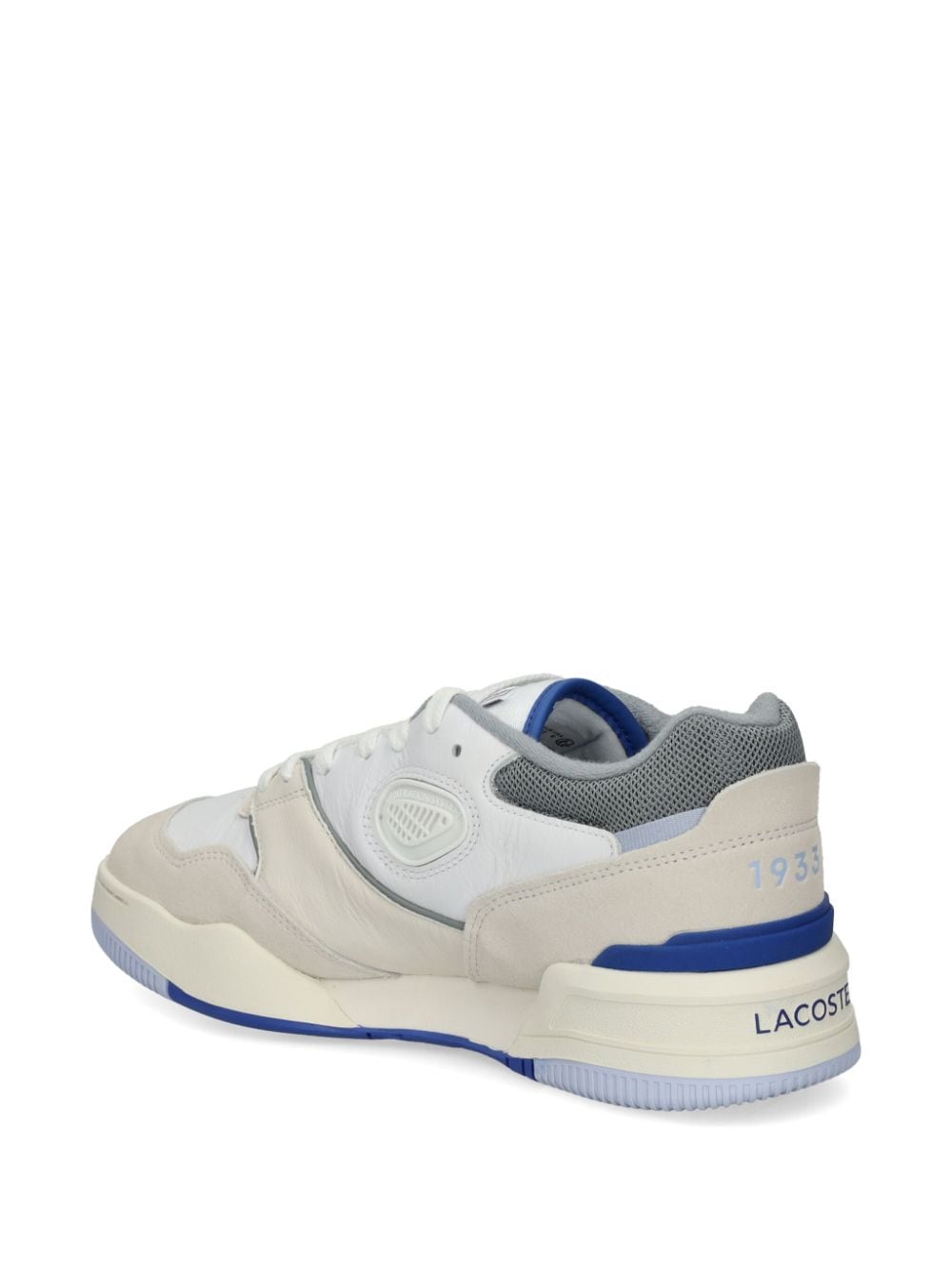 Shop Lacoste Lineshot Logo-patch Sneakers In White