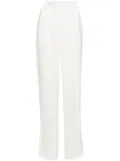 Genny pleated palazzo pants - White