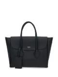 Ferragamo East-West leather tote bag - Black