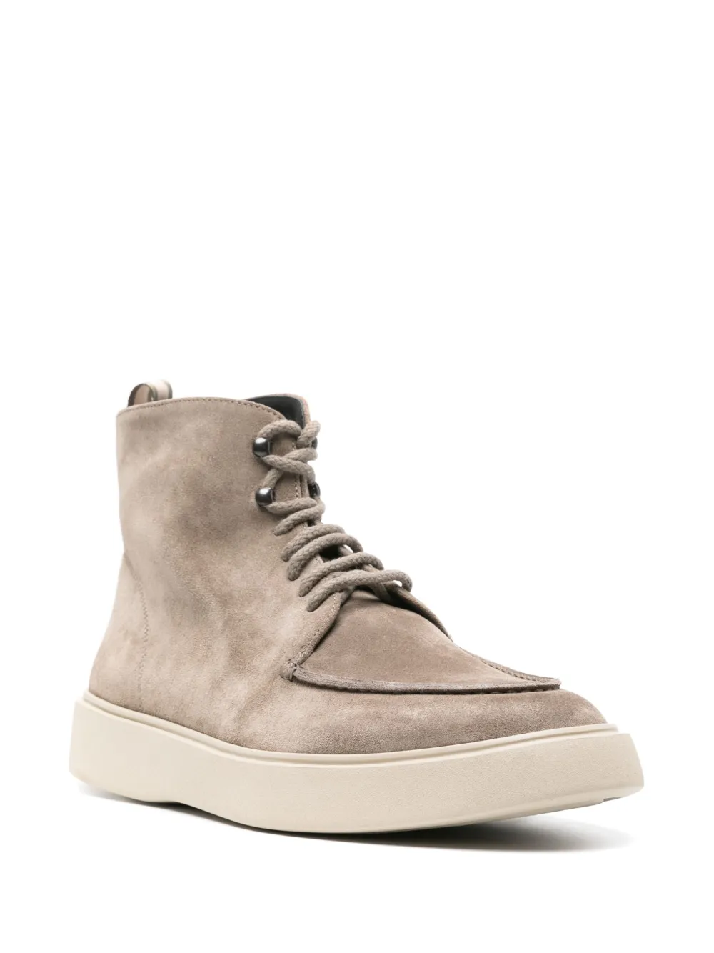 Officine Creative Frame 004 high-top sneakers Beige