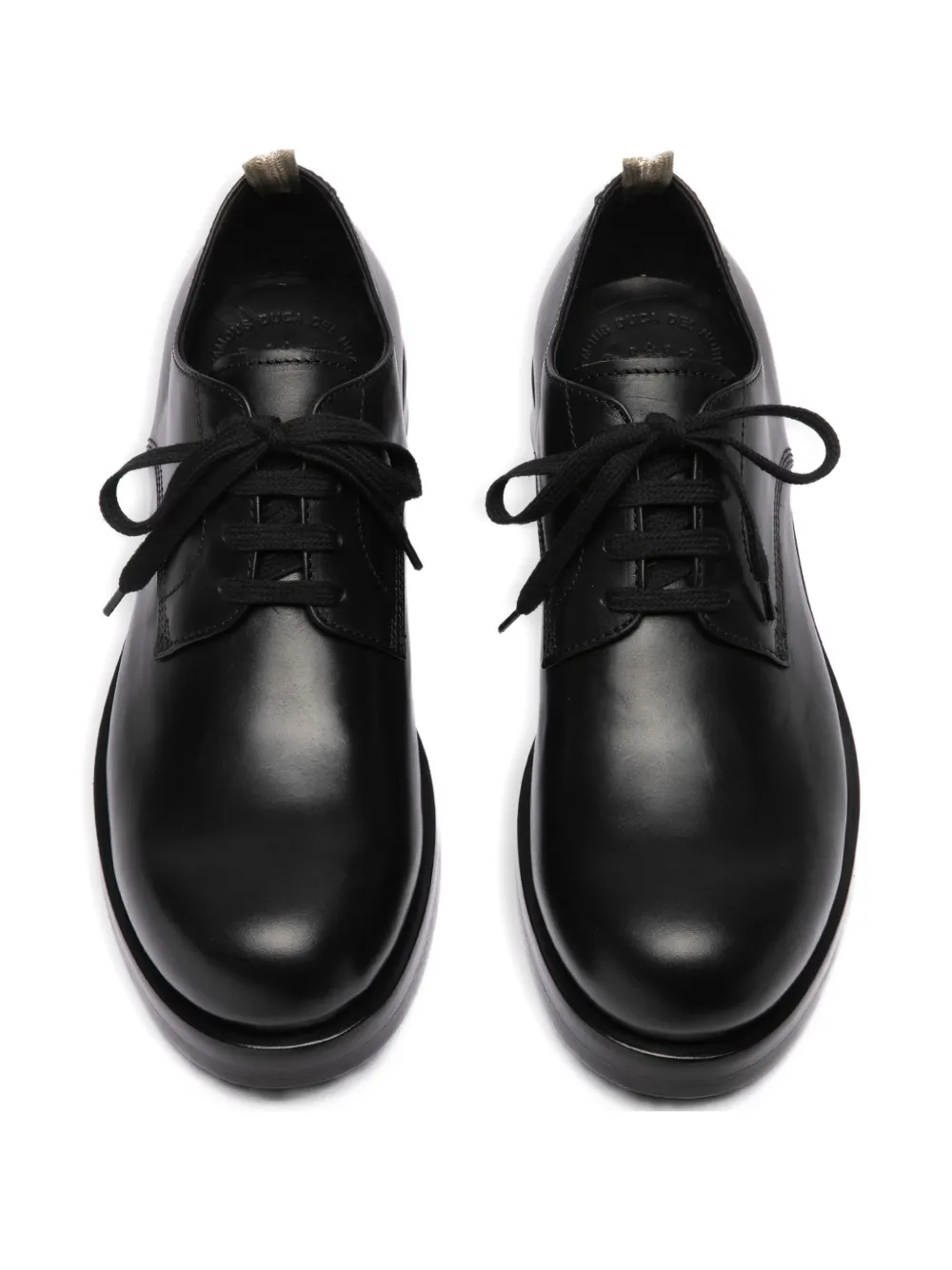 Officine Creative Leren derby schoenen Zwart