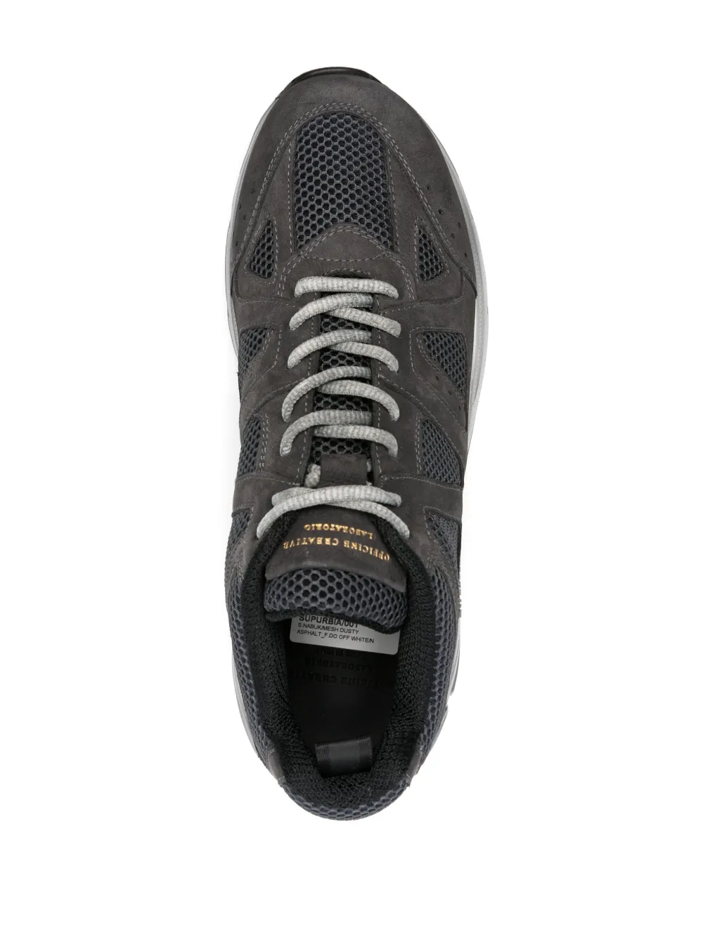 Officine Creative Supurbia 001 suede sneakers Grey