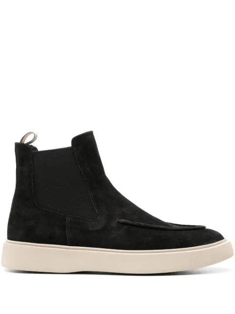 Officine Creative Frame 003 suede chelsea boots 