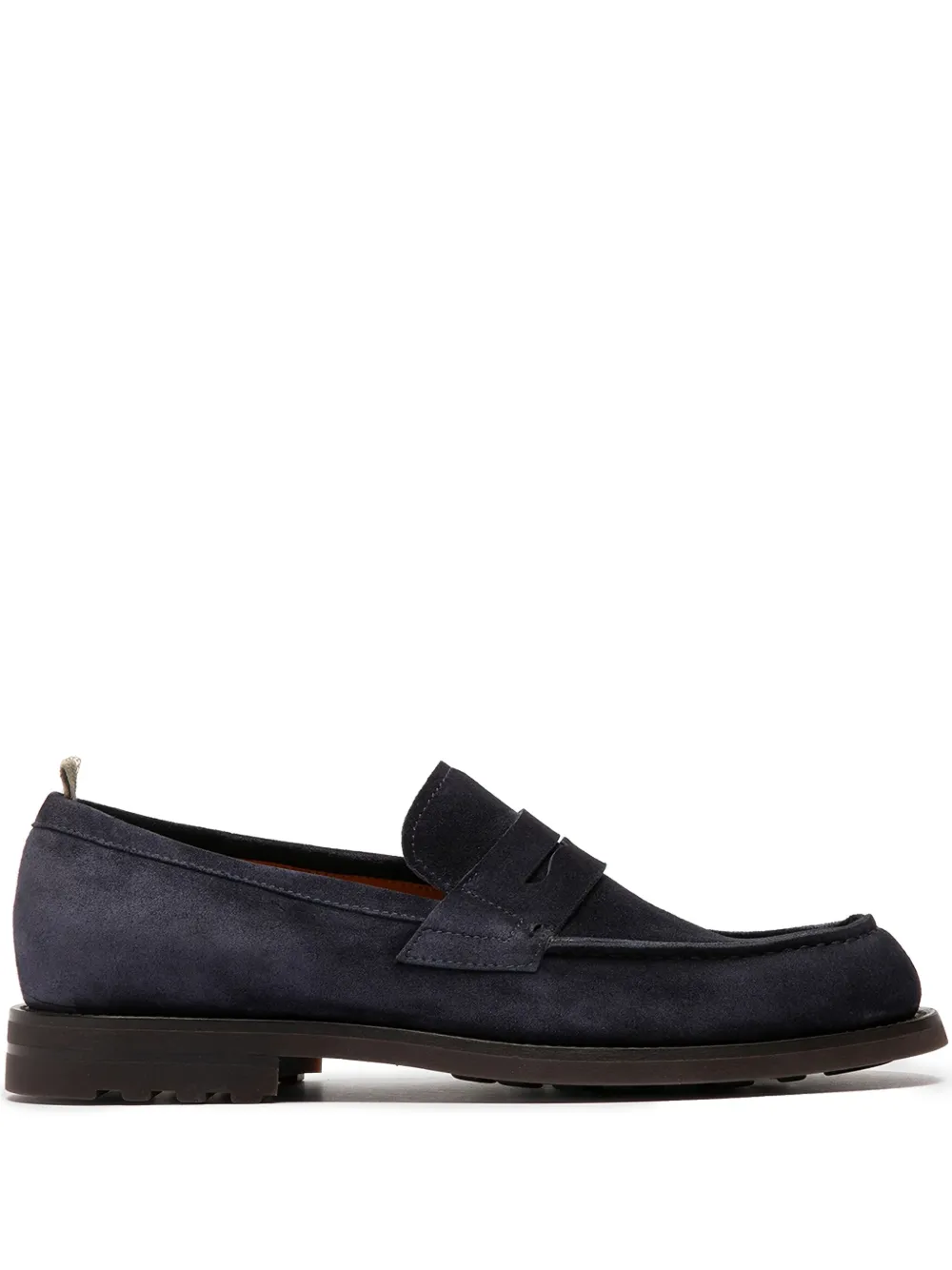 suede loafers