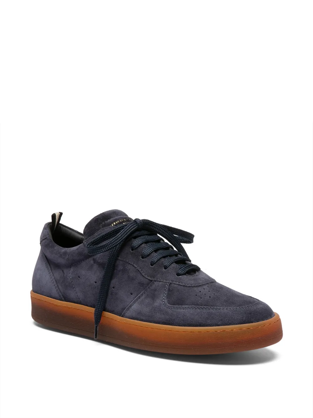 Officine Creative Asset 001 suède sneakers Blauw