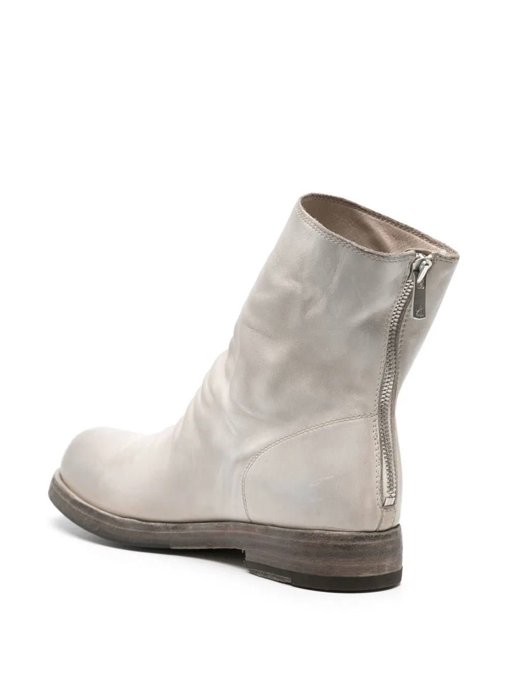 Officine Creative Bulla Dd 303 Ankle Boots In Gray