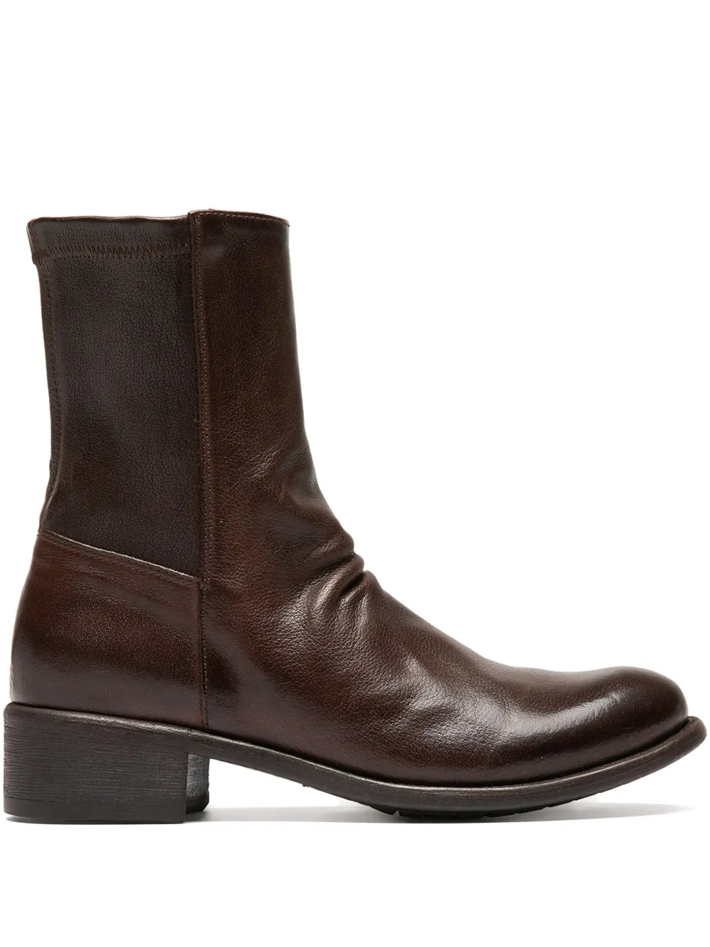 Officine Creative leather boots Brown