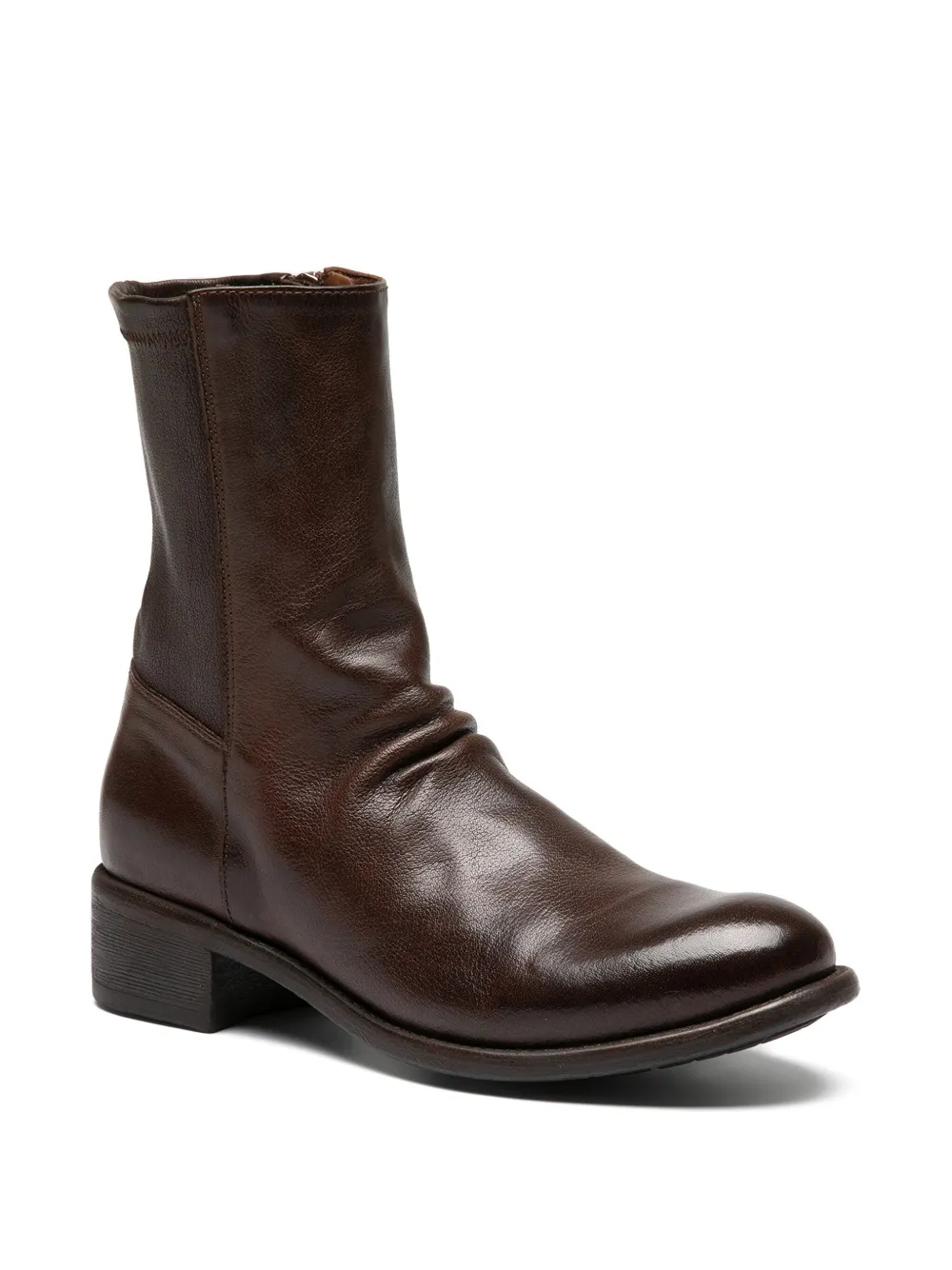 Officine Creative leather boots Brown