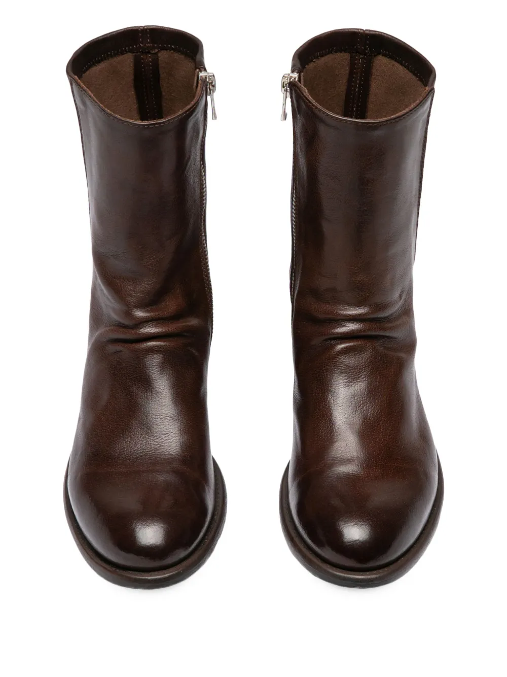 Officine Creative leather boots Brown