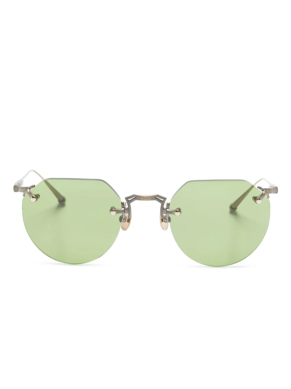 Matsuda M5003 geometric-frame sunglasses | Gold | Image 1