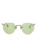 Matsuda M5003 geometric-frame sunglasses - Gold