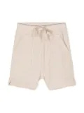 Zhoe & Tobiah drawstring-waistband waffle shorts - Neutrals