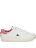 Lacoste Powercourt leather sneakers - White