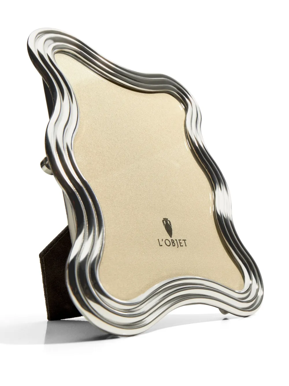 Shop L'objet Ripple Platinum Picture Frame In Silver