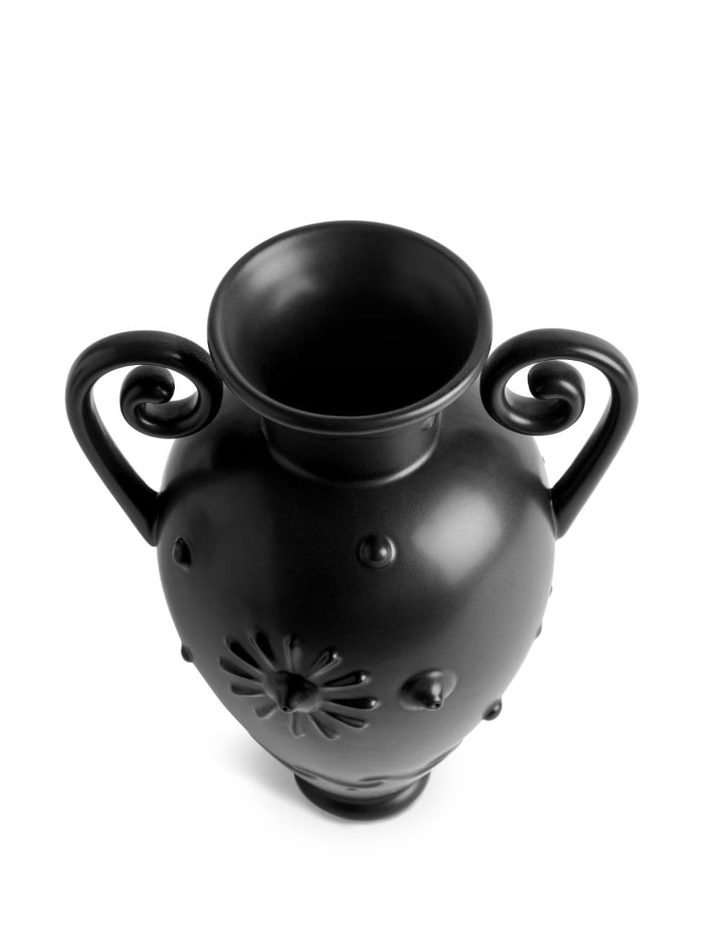 Shop L'objet Pantheon Orpheus Amphora Diffuser Vase In Black