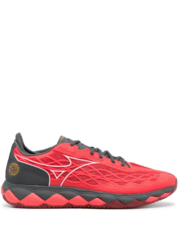 Mizuno Wave Enforce Tour Sneakers Red FARFETCH PH