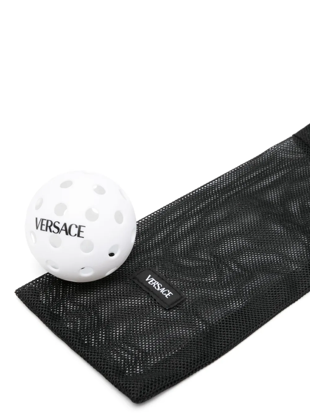 Versace Pickball met logoprint - Wit