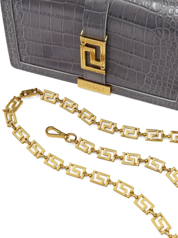 Versace snakeskin bag online