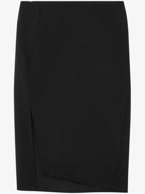 Versace falda lápiz asimétrica