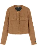 Versace Heritage tweed jacket - Brown