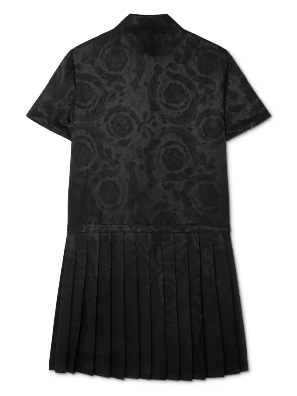 VERSACE バロッコ ミニドレス ブラック Versace バロッコジャカード ミニドレス | ブラック | FARFETCH JP