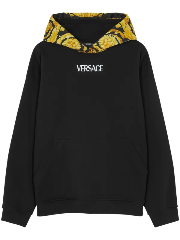Versace バロッコ パーカー | ブラック | FARFETCH JP