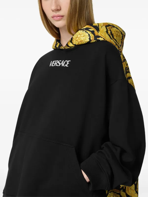 Versace バロッコ パーカー | ブラック | FARFETCH JP