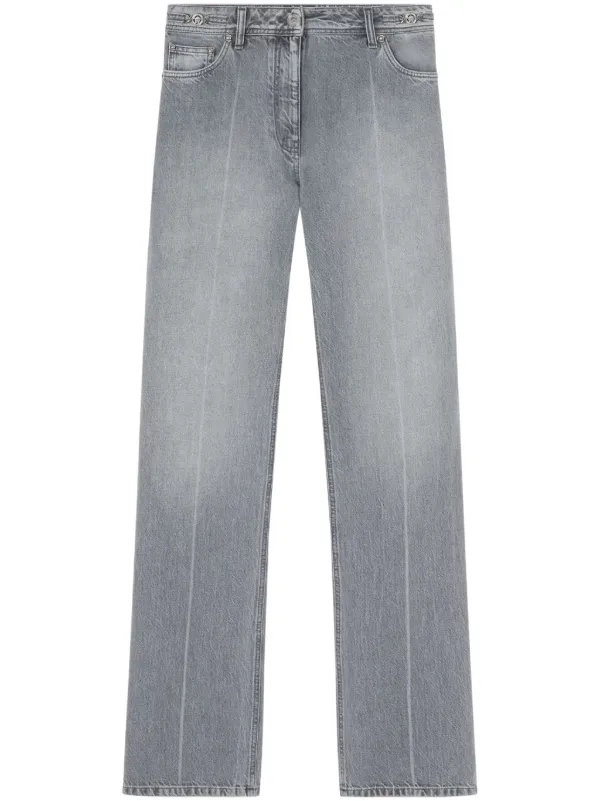 デニム・ジーパン VERSACE 'Medusa '95' boyfriend jeans Gray 10136871A11547 Versace Medusa '95 Boyfriend Jeans | Grey | FARFETCH