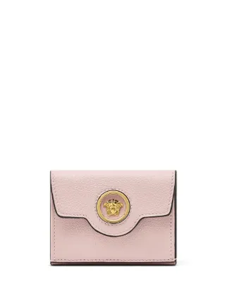 みんなが待ってた！＼再入荷待ち／人気ランキング ラ Versace メドゥーサ JP FARFETCH | ピンク | 三つ折り財布 小物