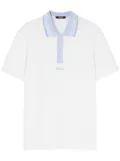 Versace Greca-collar polo shirt - White