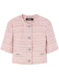 Versace tweed jacket - Pink