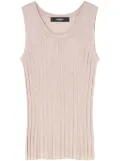 Versace knitted tank top - Neutrals