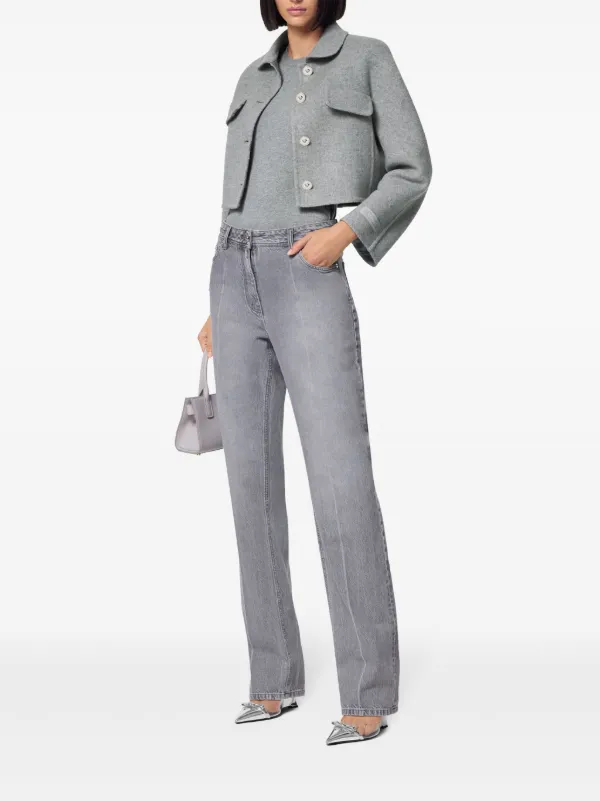 Versace メドゥーサプレート ニットトップ | グレー | FARFETCH JP Versace メドゥーサプレート ニットトップ | グレー | FARFETCH JP