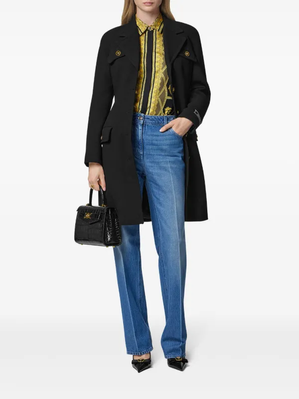Versace La Coupe Des Dieux シルクシャツ | イエロー | FARFETCH JP