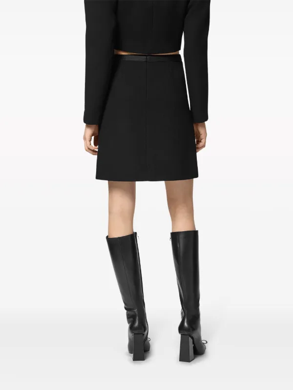 スカート VERSACE Women Mini Skirts 10126301A08447 1B000 Black VERSACE Skirts - VERSACE Women - YOOX United States-