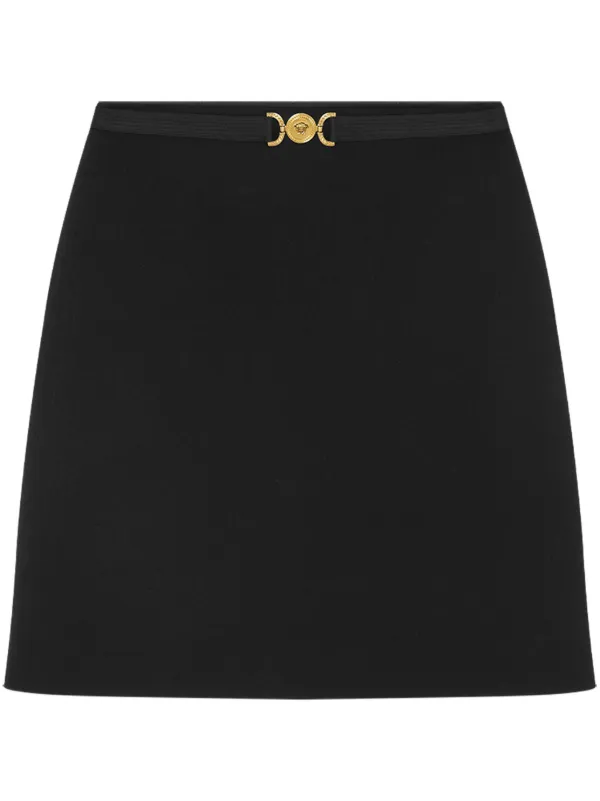 【送料&関税込】Versace Medusa 95 Cargo Mini Skirt Versace Medusa '95 A-line Miniskirt | Black | FARFETCH