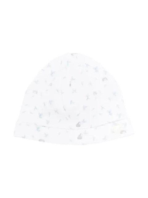 Tartine Et Chocolat hedgehog-print ribbed beanie