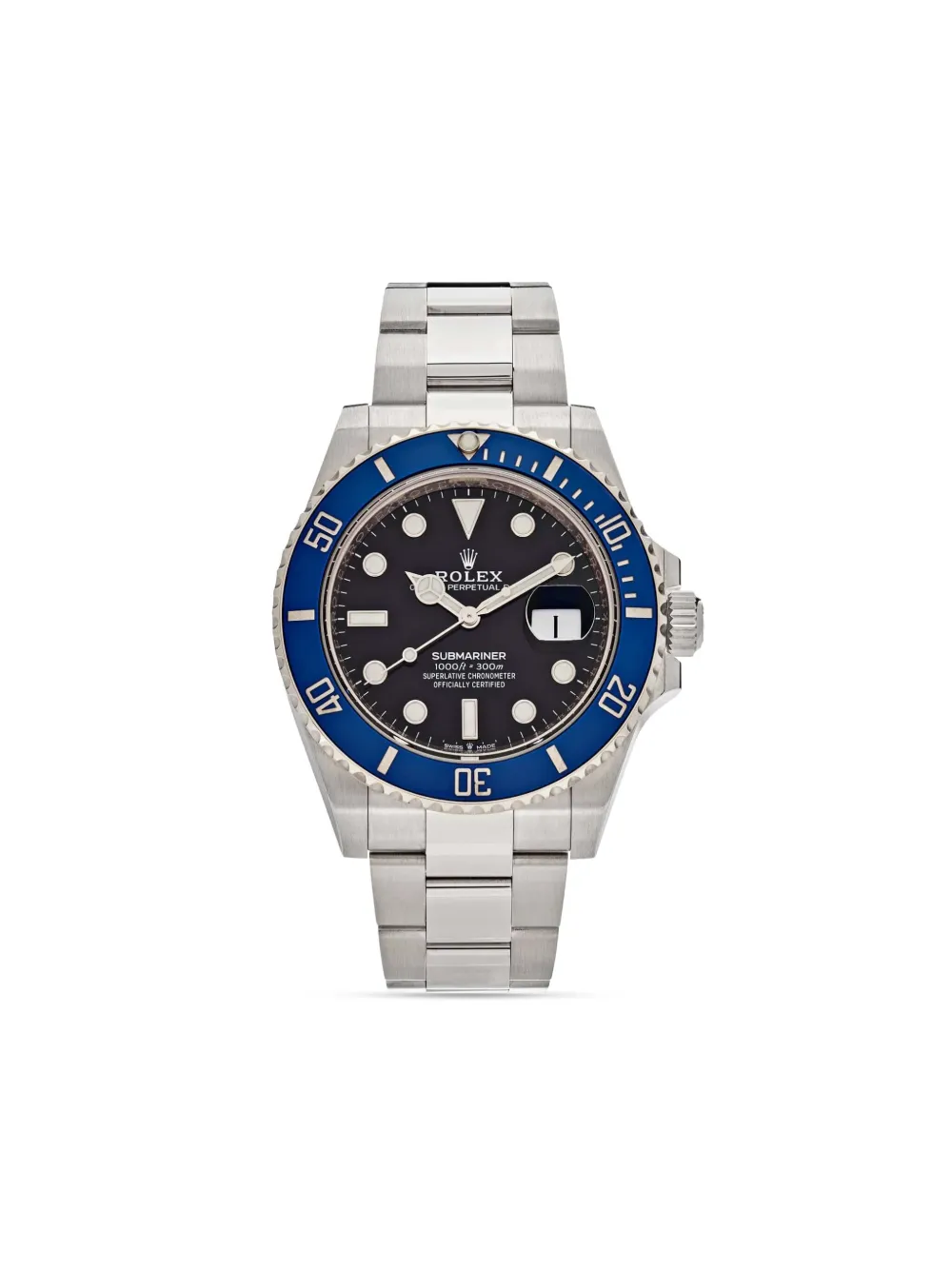 Pre-owned Rolex 2021  Submariner Date 41mm In Black